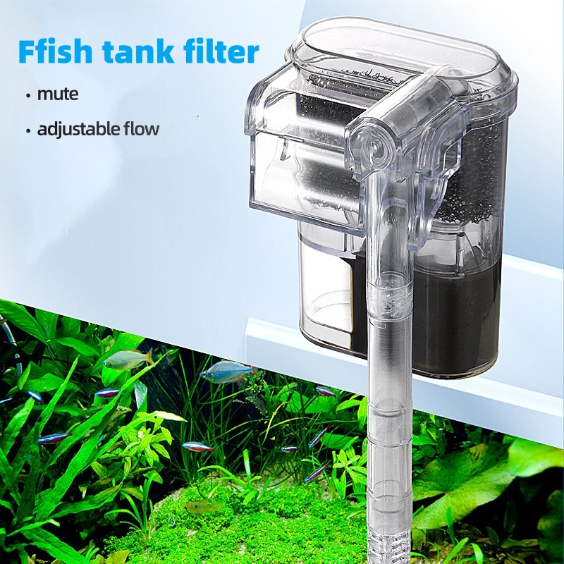 Planted Aquarium Cleaning - Mini Filtro USB Sospeso per Acquari