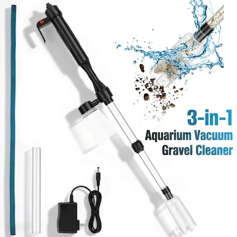Planted Aquarium Cleaning - Aspiratore per Acquario 3 in 1