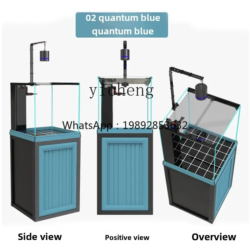 Aquarium Planted Tank Filter - Filtro per acquario quadrato B1 con