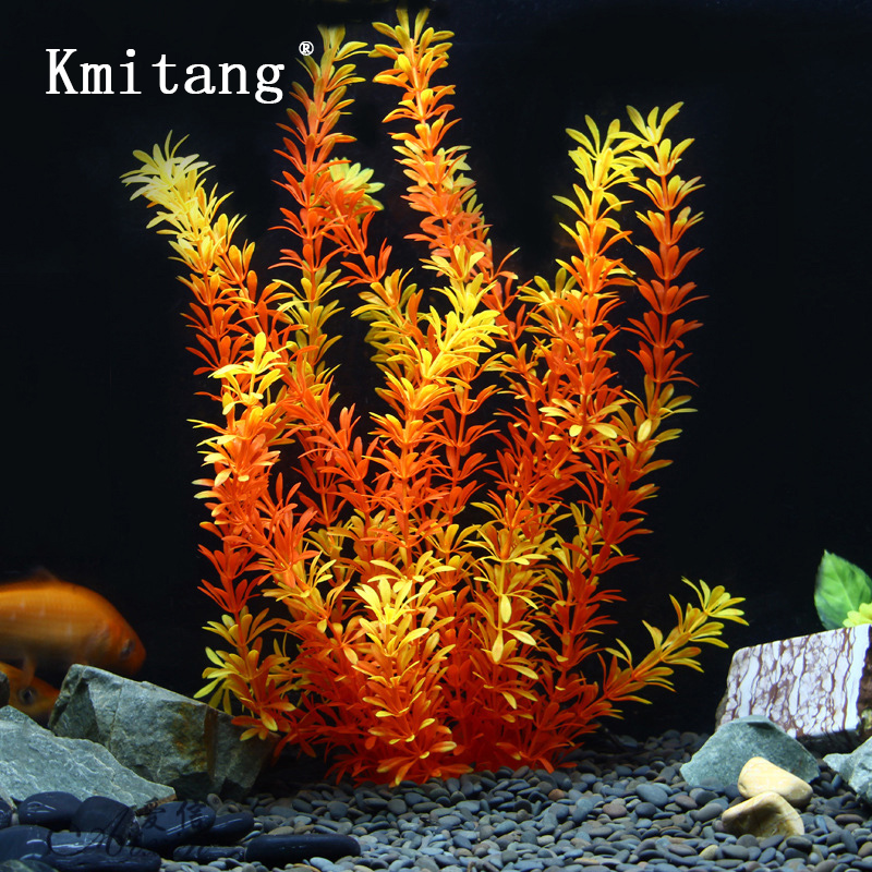 Aquarium Moss - Piante Tropicali Artificiali da 100cm, Grandi