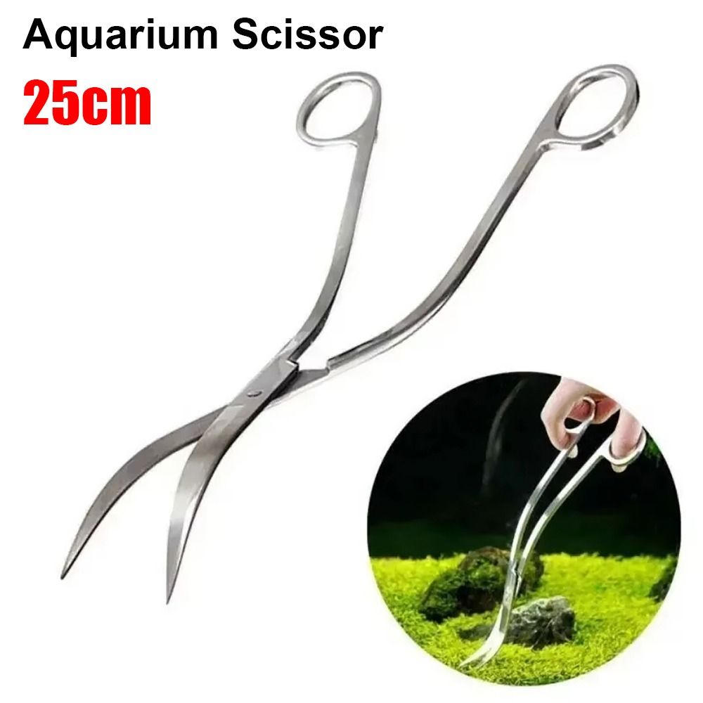Planted Aquarium Cleaning - Forbici per Acquario in Acciaio Inox,