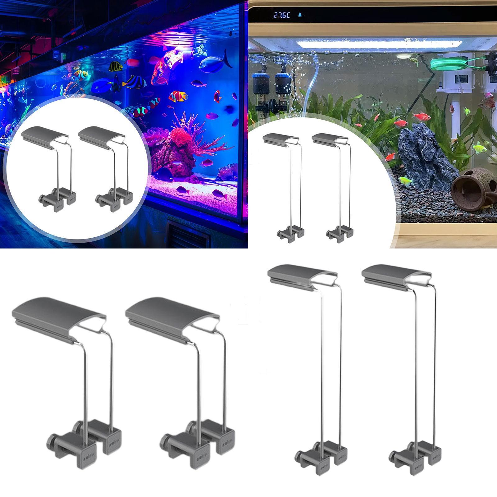 Aquarium Plant Light - Portalampada per acquario da 2 pezzi
