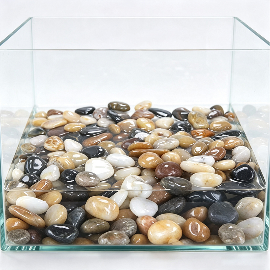 300-700g di Ciottoli di Fiume  - Plant Aquarium Pot recensione e prezzo