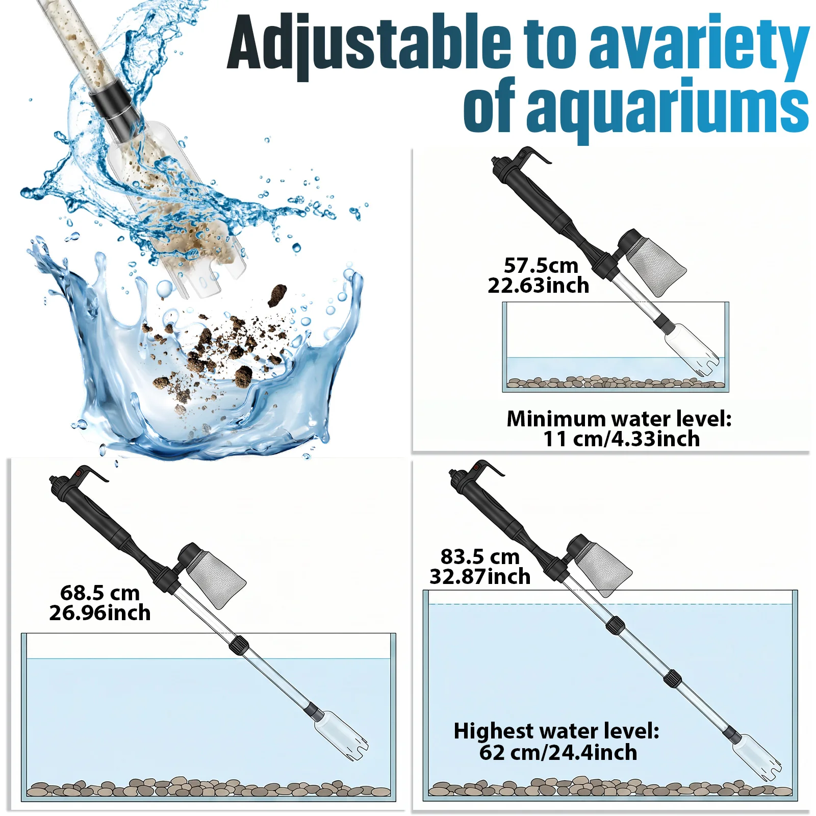 Aspiratore per Acquario 3 in 1 - Planted Aquarium Cleaning recensione e prezzo