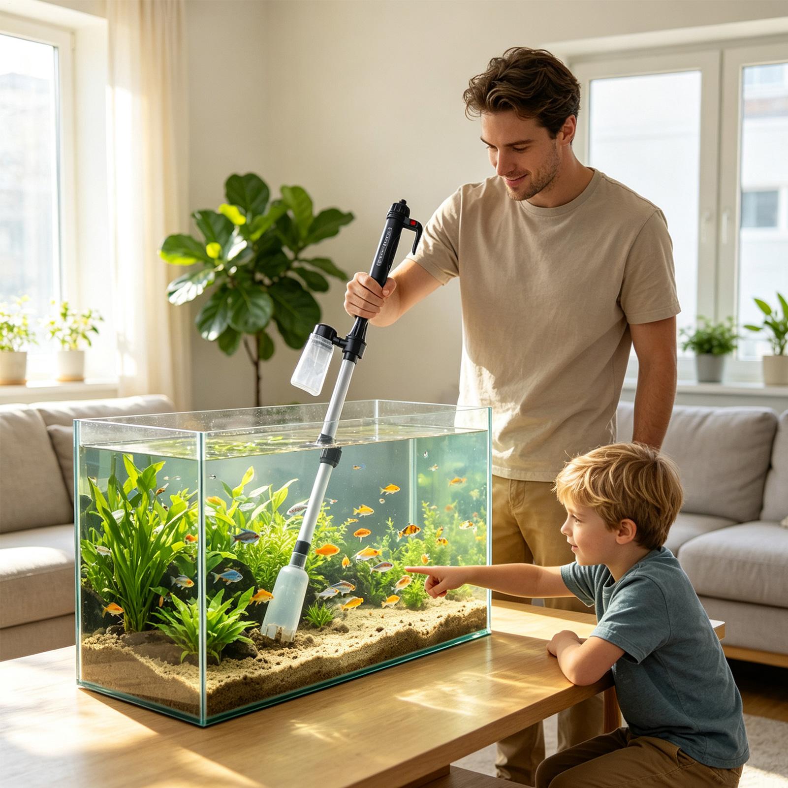 Aspiratore per ghiaia per acqu - Planted Aquarium Cleaning recensione e prezzo