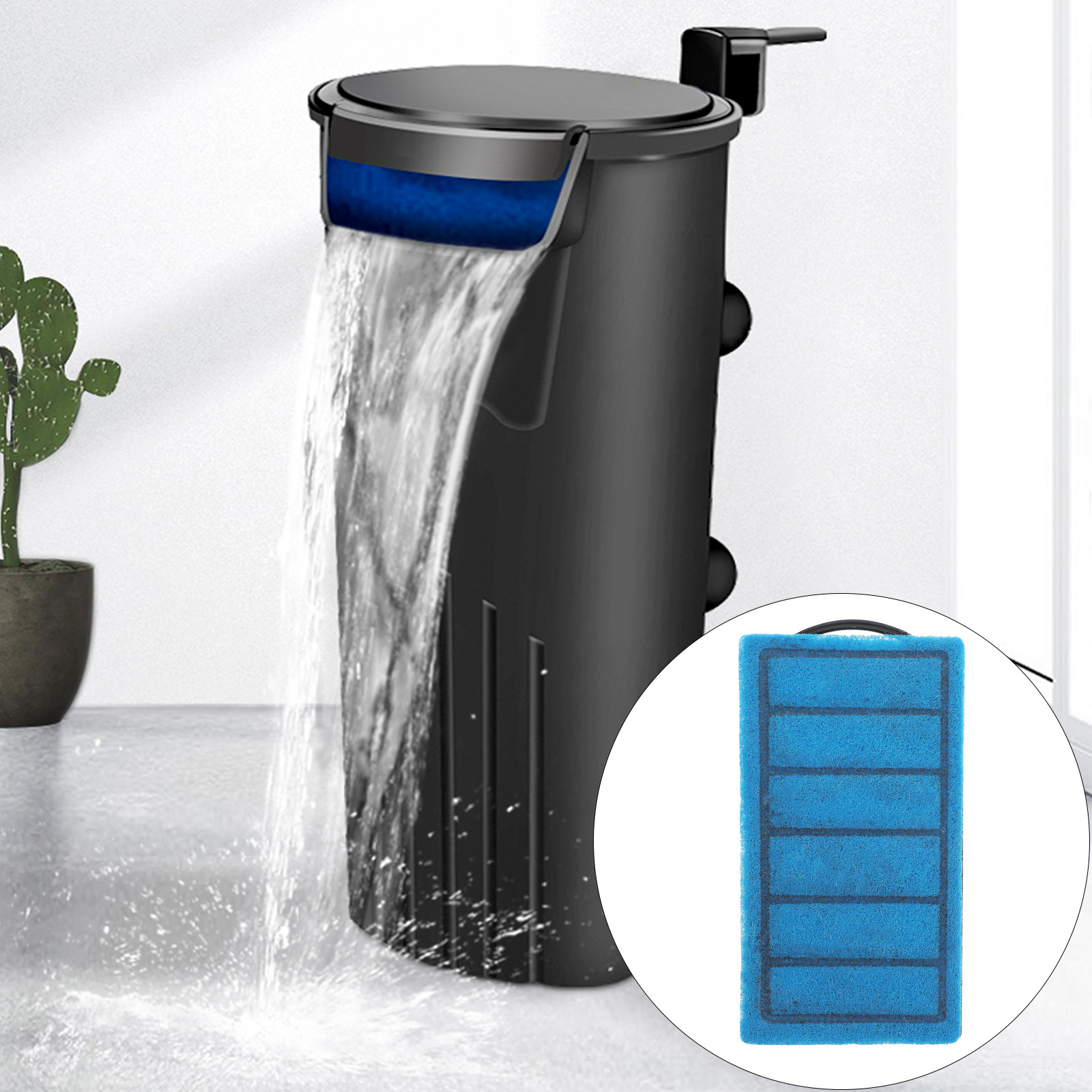 3 pezzi di spugna ad alta dens - Aquarium Planted Tank Filter recensione e prezzo
