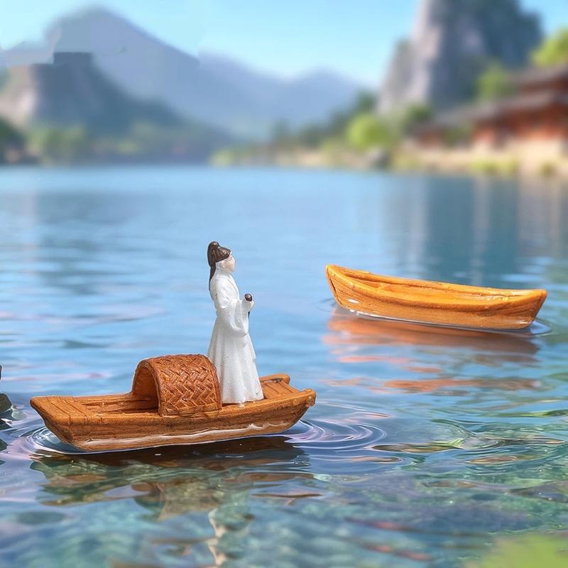Modellino di barca galleggiant - Aquarium Moss recensione e prezzo